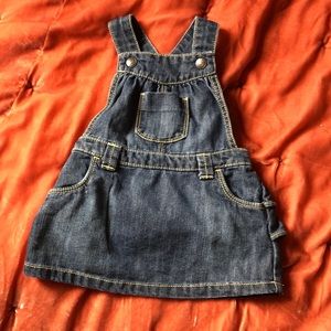 Overall Jean Dress